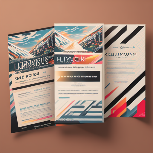 Brochures - Creased & Folded